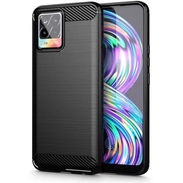 Realme Realme 8/8 Pro Skal Forcell Carbon - Svart