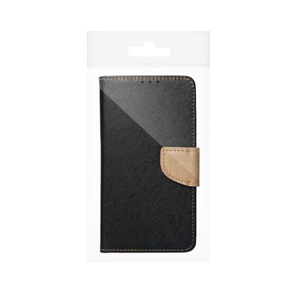Galaxy M23 5G Plånboksfodral Fancy Eco Läder - Svart/- Guld