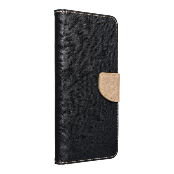 Galaxy M23 5G Plånboksfodral Fancy Eco Läder - Svart/- Guld