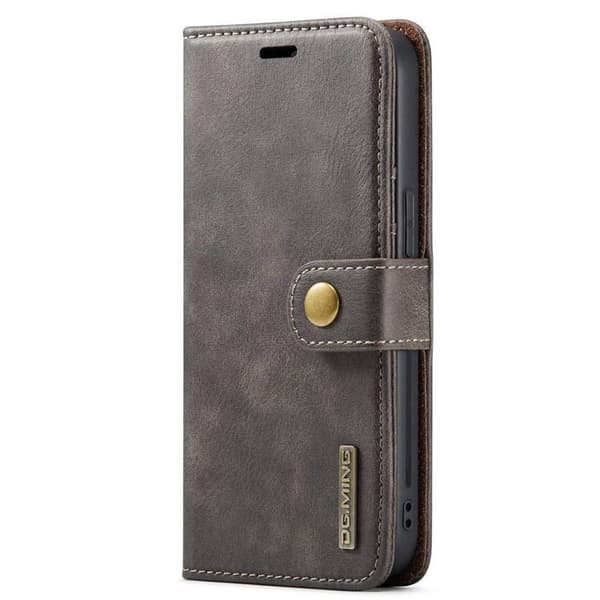 DG.MING iPhone 15 Pro Max Plånboksfodral Äkta Läder 2in1