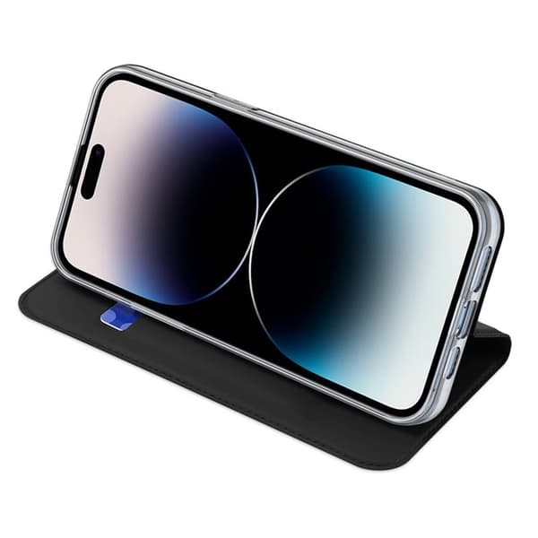 Dux Ducis iPhone 15 Pro Plånboksfodral Skin Pro - Svart