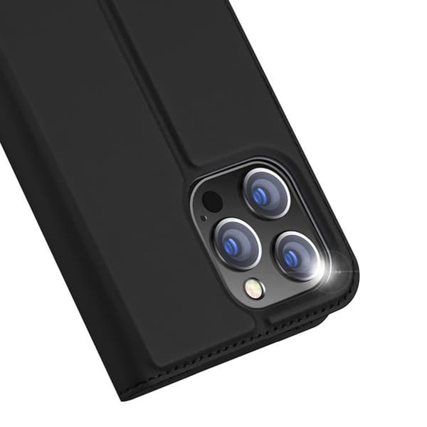 Dux Ducis iPhone 15 Pro Plånboksfodral Skin Pro - Svart