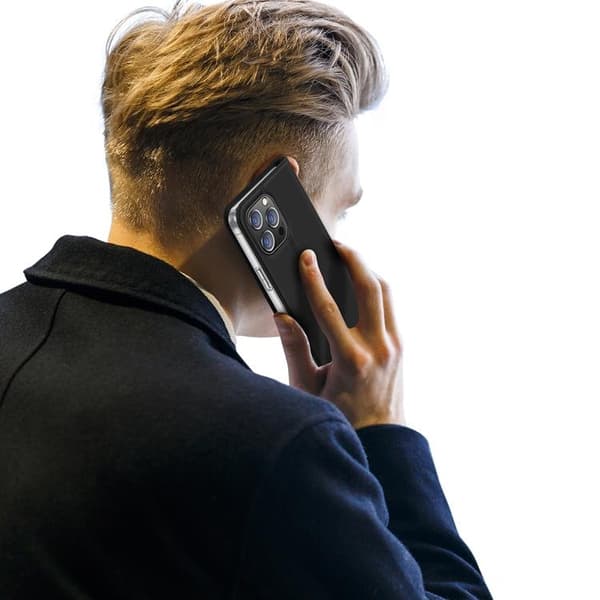 Dux Ducis iPhone 15 Pro Plånboksfodral Skin Pro - Svart