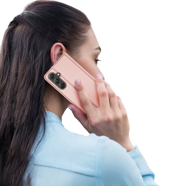 Dux Ducis Galaxy S23 FE Plånboksfodral Skin Pro - Rosa