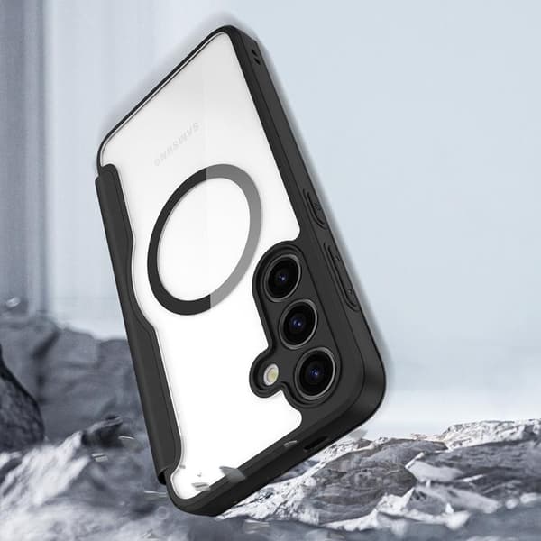 Dux Ducis Galaxy S24 Plus Plånboksfodral Magsfae Skin X Pro - Svart