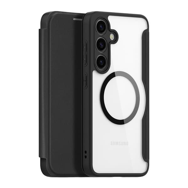 Dux Ducis Galaxy S24 Plus Plånboksfodral Magsfae Skin X Pro - Svart