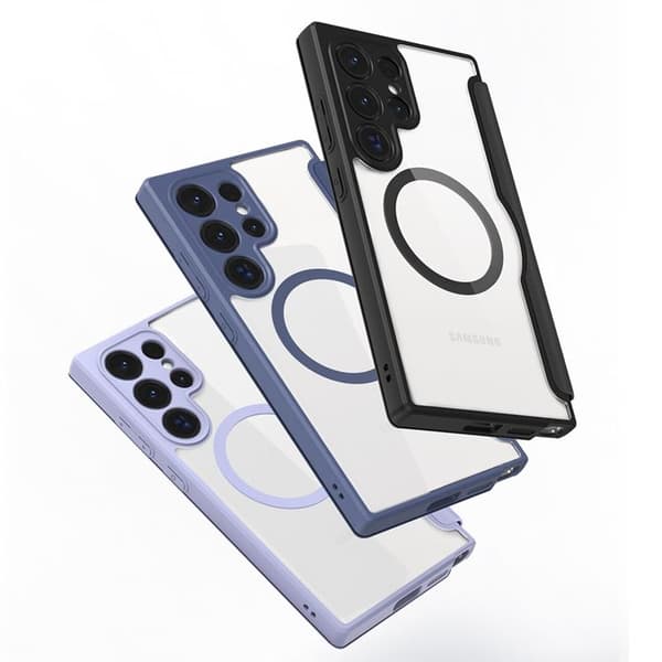 Dux Ducis Galaxy S24 Ultra Plånboksfodral Magsfae Skin X Pro - Svart