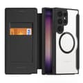 Miniatyrbild 2 av 11: Dux Ducis Galaxy S24 Ultra Plånboksfodral Magsfae Skin X Pro - Svart