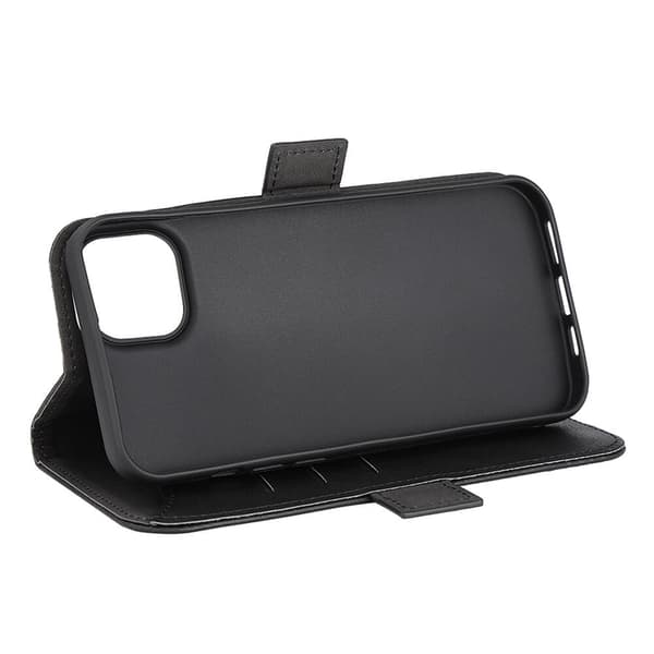 Gear iPhone 15 Plus Plånboksfodral Magsafe 3 KorkFack - Svart