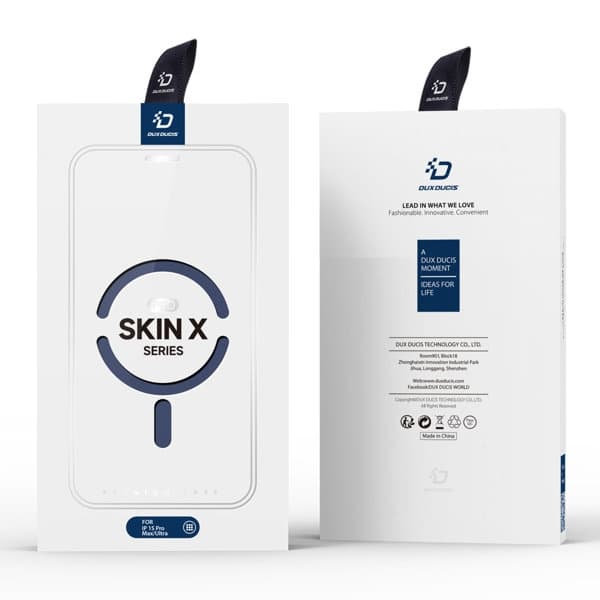Dux Ducis iPhone 15 Pro Plånboksfodral Magsfae Skin X Pro