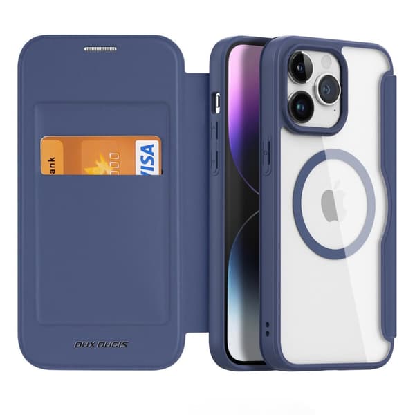 Dux Ducis iPhone 15 Pro Plånboksfodral Magsfae Skin X Pro