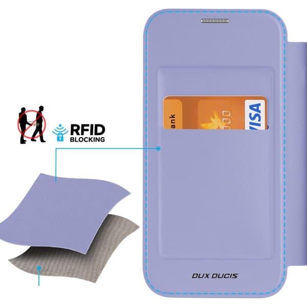 Dux Ducis iPhone 15 Pro Max Plånboksfodral Magsfae Skin X Pro