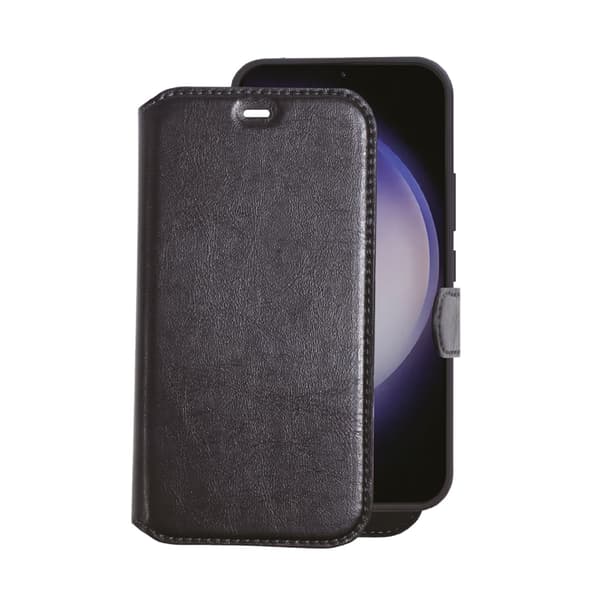 CHAMPION Galaxy S23 Plus Plånboksfodral 2-in-1 Slim - Svart