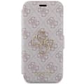 Miniatyrbild 3 av 7: Guess iPhone 15 Pro Max Plånboksfodral Metall Logo - Rosa