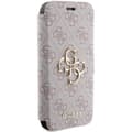 Miniatyrbild 4 av 7: Guess iPhone 15 Pro Max Plånboksfodral Metall Logo - Rosa