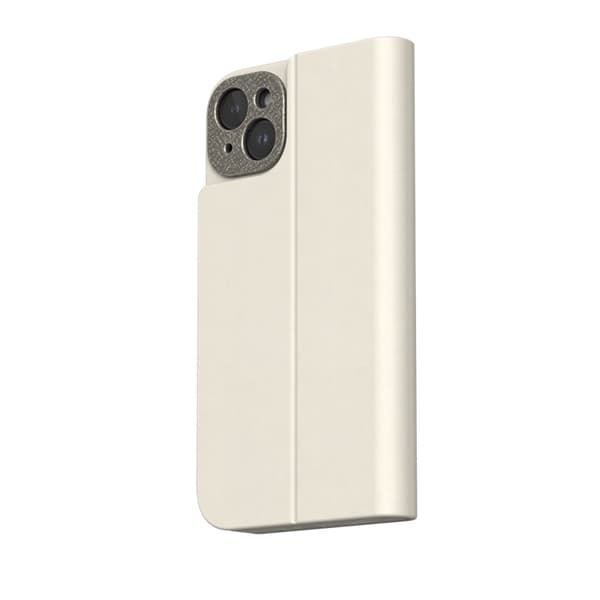 Moshi iPhone 15 Plånboksfodral Magsafe - Äggtoddy Vit
