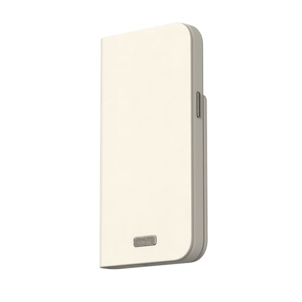 Moshi iPhone 15 Plånboksfodral Magsafe - Äggtoddy Vit