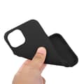 Miniatyrbild 4 av 5: iPhone 15 Plus Mobilskal TPU Matte Slim-Fit - Svart