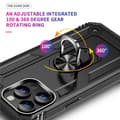 Miniatyrbild 4 av 7: iPhone 15 Pro Mobilskal Kickstand - Svart