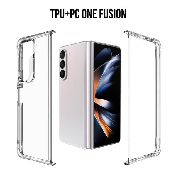 Galaxy Z Fold 5 Mobilskal Anti-drop - Transparent