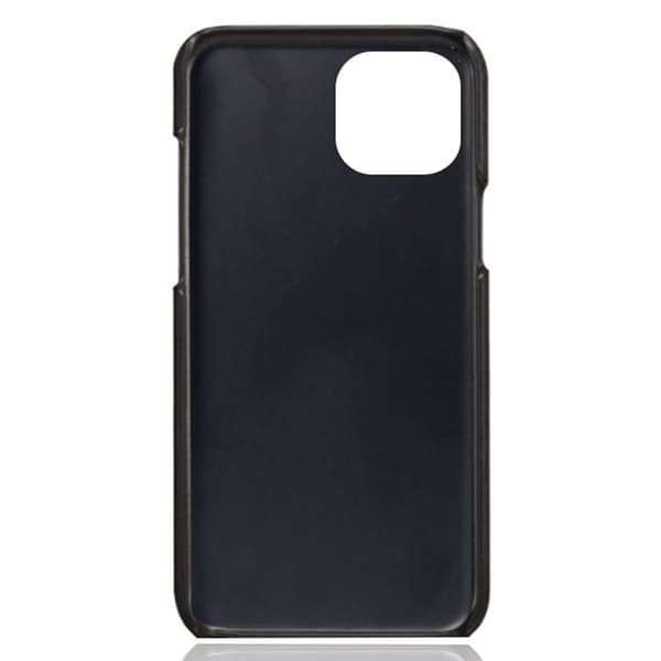 iPhone 15 Plus Mobilskal Korthållare PU-Läder - Svart