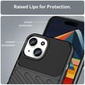 Miniatyrbild 5 av 8: iPhone 15 Mobilskal Twill Thunder - Svart