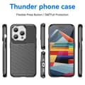 Miniatyrbild 7 av 7: iPhone 15 Pro Max Mobilskal Twill Thunder - Svart