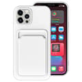Miniatyrbild 1 av 10: iPhone 15 Pro Mobilskal Korthållare Silikon - Vit