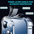Miniatyrbild 4 av 7: BOOM iPhone 15 Plus Mobilskal Shockproof TPU - Clear