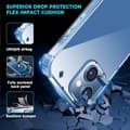 Miniatyrbild 2 av 7: BOOM iPhone 15 Plus Mobilskal Shockproof TPU - Clear