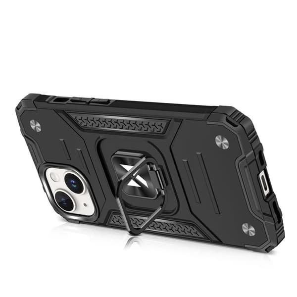 Wozinsky iPhone 15 Ringhållare Mobilskal - Rosa