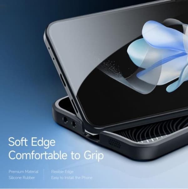 Dux Ducis Galaxy Z Flip 5 Mobilskal Aimo - Svart
