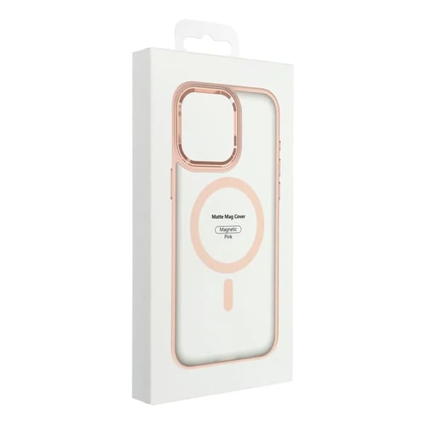 iPhone 15 Pro Max Mobilskal Magsafe Matte - Rosa