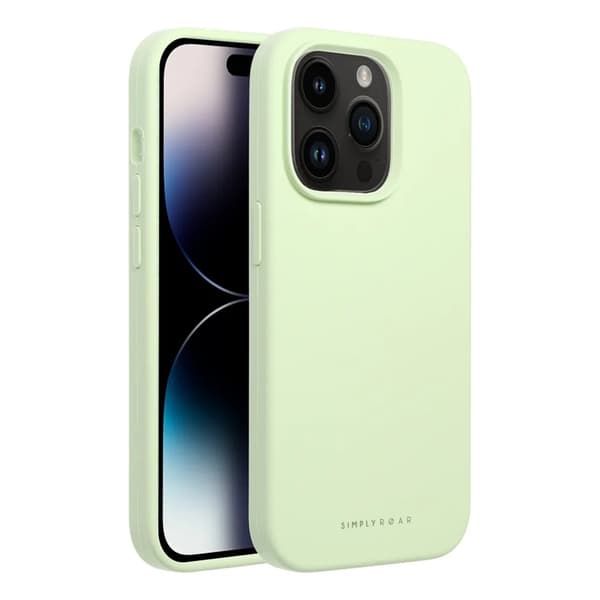 iPhone 15 Pro Max Mobilskal Roar Cloud Skin - Ljusgrön