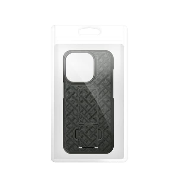 iPhone 15 Plus Mobilskal Holster - Svart