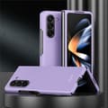 Miniatyrbild 8 av 9: Galaxy Z Fold 5 Mobilskal Rubberized - Lila