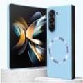 Miniatyrbild 1 av 6: Galaxy Z Fold 5 Mobilskal Magsafe Skin-touch PC Slim - Babyblå