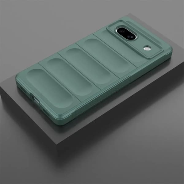 Google Pixel 7A Mobilskal Flexibelt - Grön