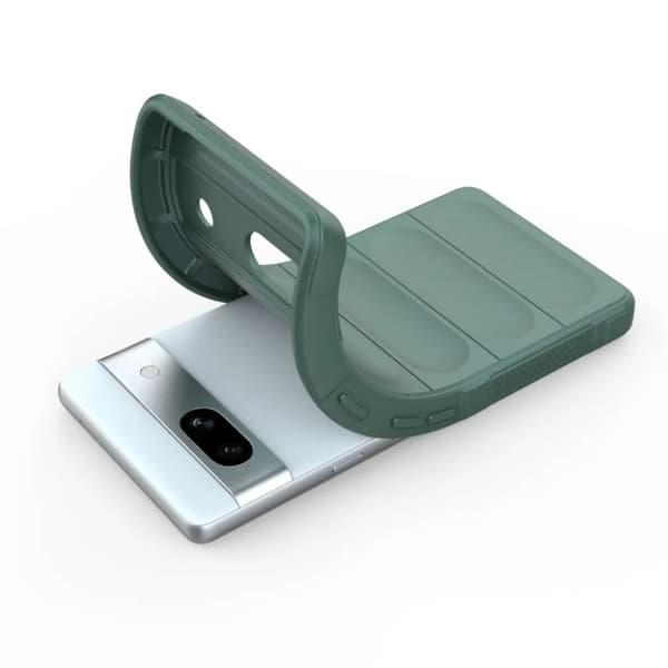 Google Pixel 7A Mobilskal Flexibelt - Grön