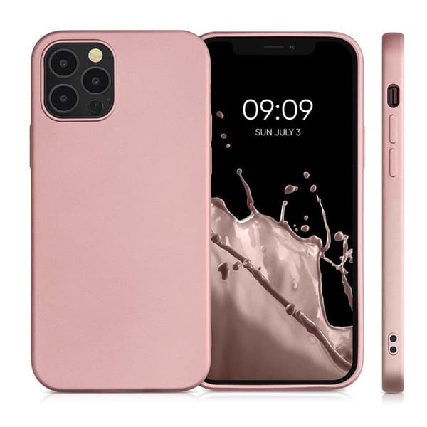 iPhone 15 Plus Mobilskal Metallic Do - Rosa