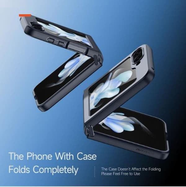 Dux Ducis Galaxy Z Flip 5 Mobilskal Magsafe Aimo - Svart