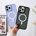 Miniatyrbild 7 av 7: iPhone 15 Pro Mobilskal MagSafe Magnetic Matte - Lila