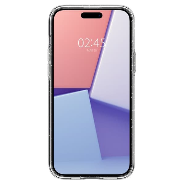 Spigen iPhone 15 Mobilskal Liquid Crystal - Glitter Clear