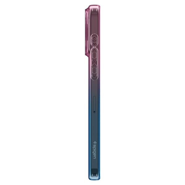 Spigen iPhone 15 Pro Mobilskal Liquid Crystal - Gradation Rosa
