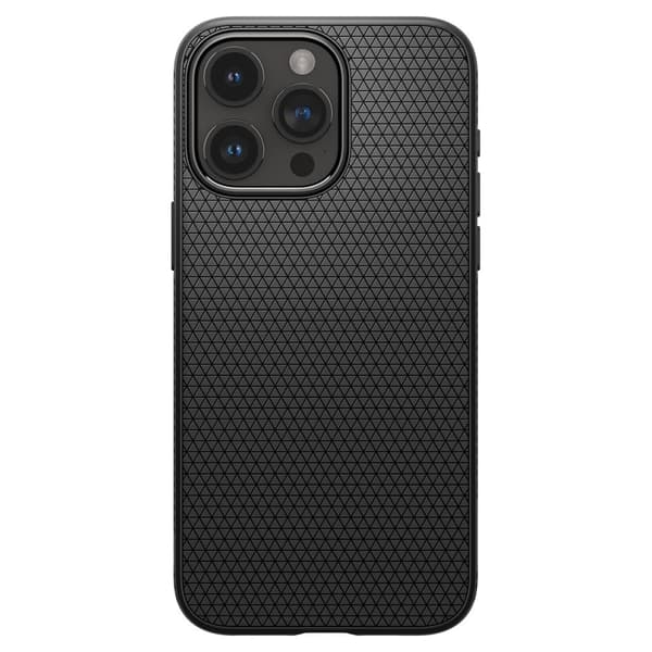 Spigen iPhone 15 Pro Max Mobilskal Liquid Air - Matte Svart