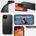 Miniatyrbild 8 av 8: Spigen iPhone 15 Mobilskal Liquid Air - Matte Svart