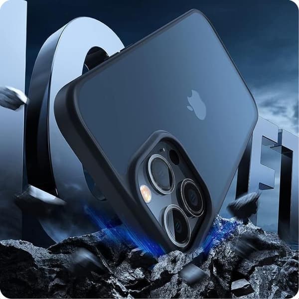 Tech-Protect iPhone 15 Pro Max Mobilskal Magmat - Matte Navy