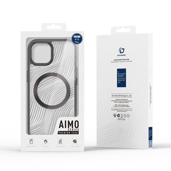 Dux Ducis iPhone 15 Mobilskal Magsafe Aimo - Svart