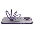 Miniatyrbild 2 av 9: iPhone 15 Pro Max Mobilskal Magsafe Kickstand - Lila