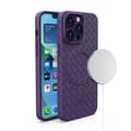 Miniatyrbild 1 av 6: iPhone 15 Pro Mobilskal Magsafe Woven - Lila